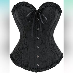 Black corset top